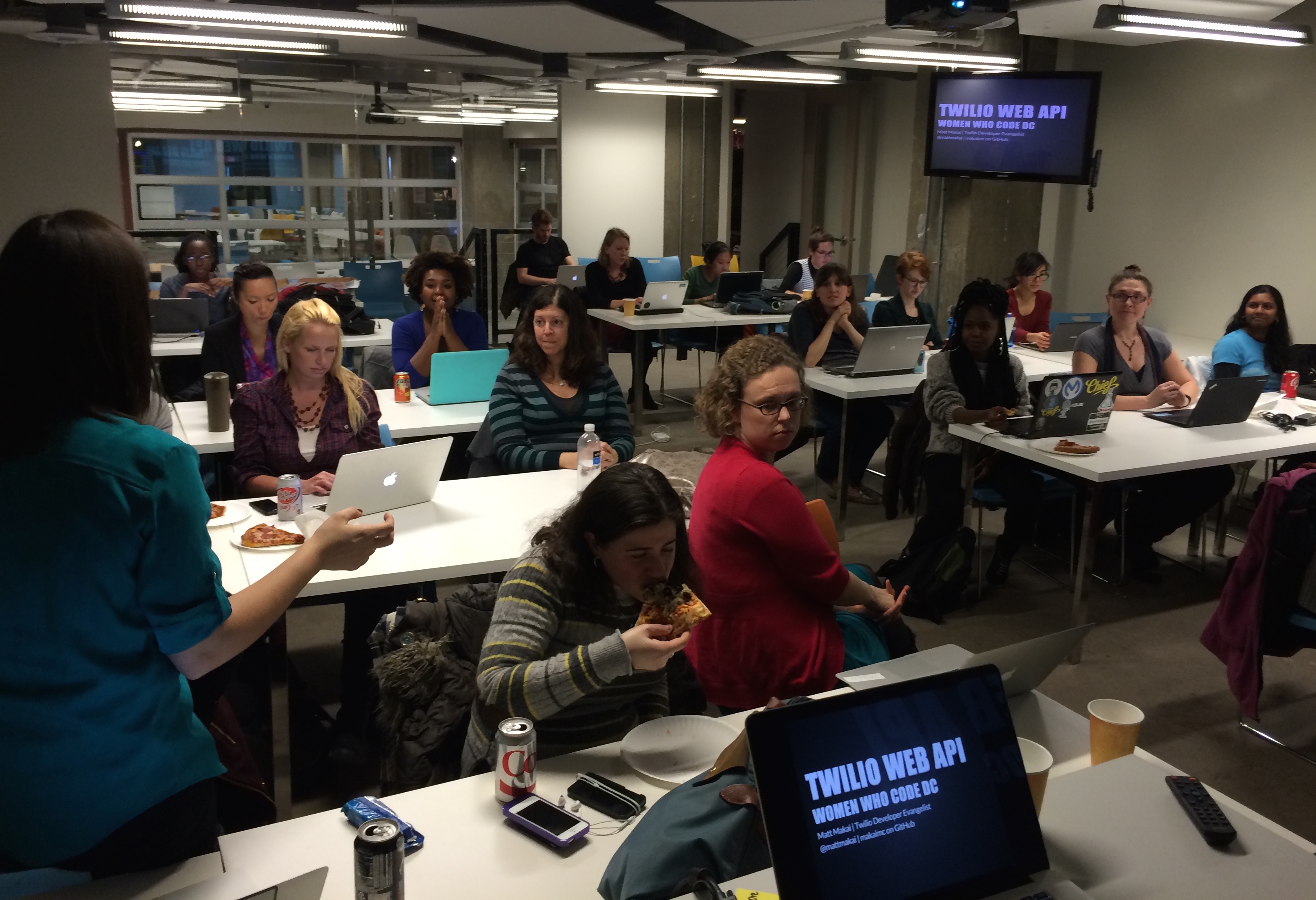 Twilio workshop at Women Who Code DC